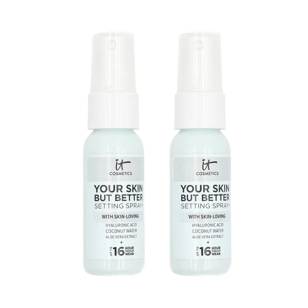 2x IT Cosmetics - Your Skin But Better Setting Spray+ - 1 fl oz / 30 ml each